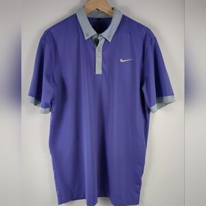 Nike Golf Tour Performance Polo Lavender Men's Medium